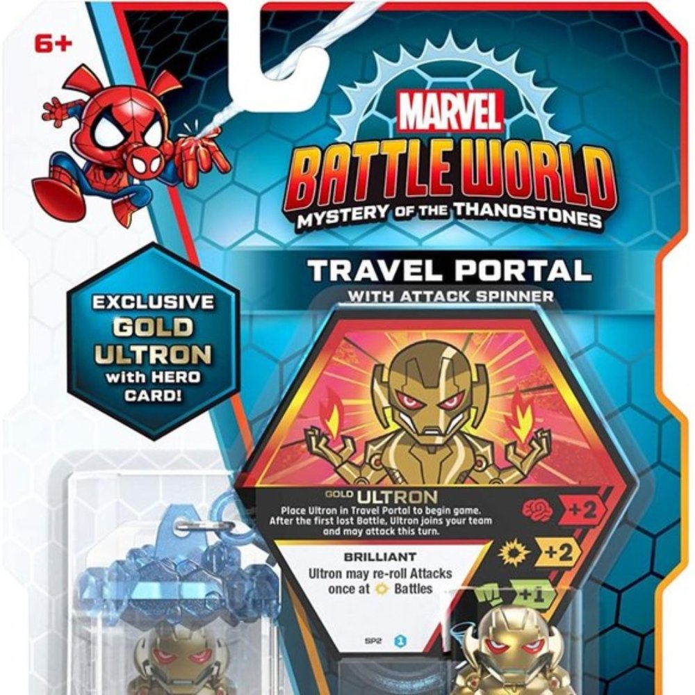 Funko Marvel : Series 1 Travel Portal Gold Ultron